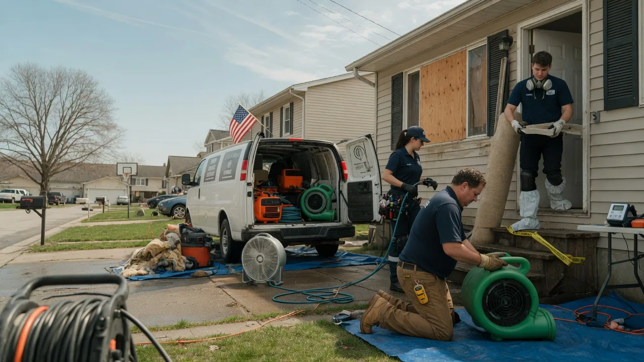 Water Damage Restoration in Earlington, KY near me